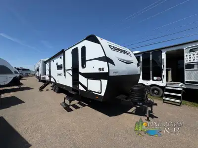 KZ Connect SE travel trailer C301BHKSE highlights: Queen Bed Double Bunk Bed Entertainment center Pa...