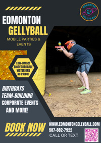 Edmonton Events -   book your  Edmonton GellyBall party