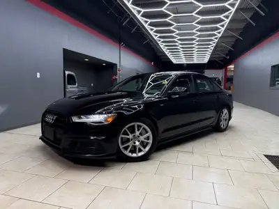 The 2018 Audi A6 Progressiv in stunning black with an AWD drive train offers you a solid and confide...