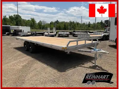 2026 Stronghaul 8.5x20 5 Ton All Aluminum Deckover Equipment Trailer 9890LB GVWR, 2 5200LB Spring Ax...