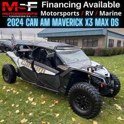 Welcome to Motorsports Financing - Kelowna! 2024 Can am Maverick X3 Max Ds