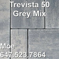 Grey Mix Trevista 50 Texture Paver Trevista Interlock Paver