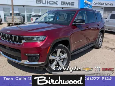 #490 2022 Jeep Grand Cherokee L Engine: Regular Unleaded V-6 3.6 L/220 L/100Km City: 13.0 L/100Km Hw...