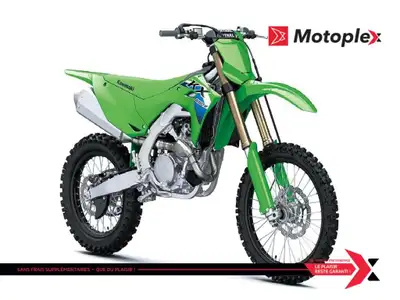 Motoplex Mirabel 2026 KAWASAKI KX450X KX450X Les terrains accidentés ne nous empêcheront pas de gagn...