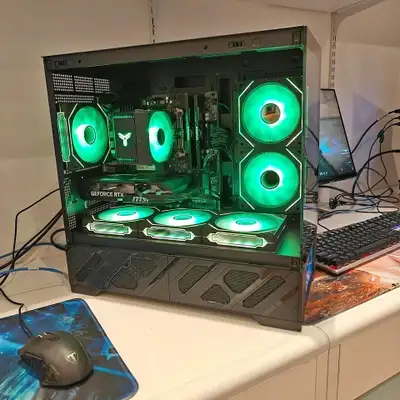 Ai ready Ryzen 7 8700F Plus RTX 5060! DDR5 GAMING PC!, View more
