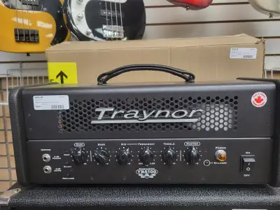 TraynorYBA100 Tube Bass Head - 100 Watts, View more
