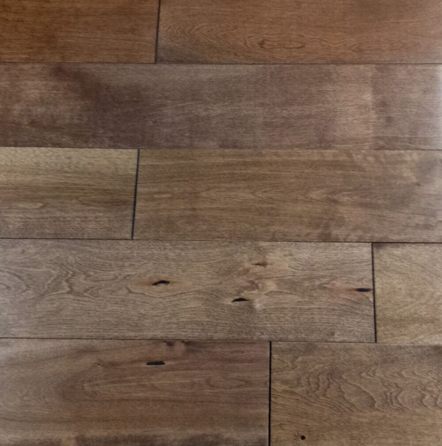 4-3/4" Honey Maple Solid Hardwood Flooring - Wheat dans Planchers et murs  à Ouest de l’Île
