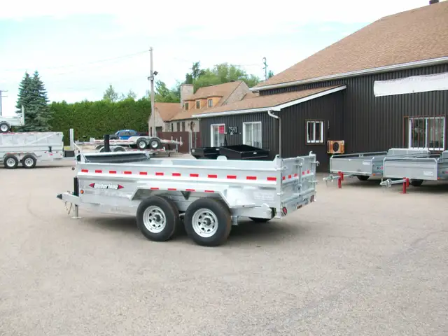 2025 Weberlane DOMPEUR 6' X 12' 2 ESSIEUX 5200LB. GAVANISE RAMPE in Cargo & Utility Trailers in Laval / North Shore - Image 8