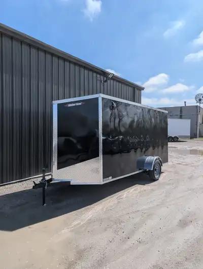 Model: W614ECSW Single Axle ESTATE CARGO TRAILERS Single Axle Estate Level Enclosed Trailers are lig...