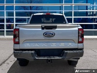 Iconic Silver Metallic 2024 Ford Ranger XLT 4X4, 10-Speed Automatic, EcoBoost 2.3L 4 Cylinder Turbo,... (image 4)