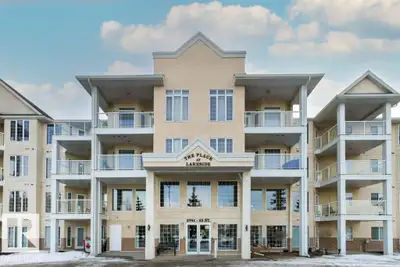 Tastefully renovated adult condo offering granite countertops and durable, easy-care engineered floo...