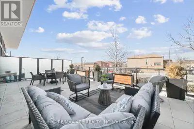 Very unique condo with a 558 sq ft private terrace on the ground floor!! Perfect for entertaining or...