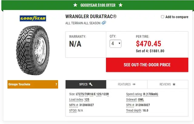 2004–2026 Ford F-150 Fuel FLUX Rims with Goodyear Duratrac Tires in Tires & Rims in Edmonton - Image 11