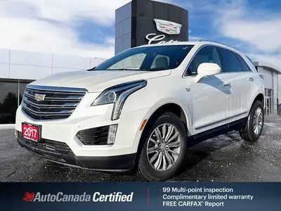 Experience effortless luxury and intelligent design in this striking 2017 Cadillac XT5 Luxury FWD. W...