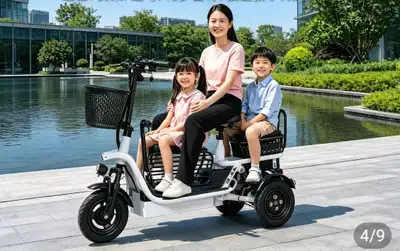 High-Speed Electric Tricycle Lithium Battery 3-Speed, Brand New,, View more