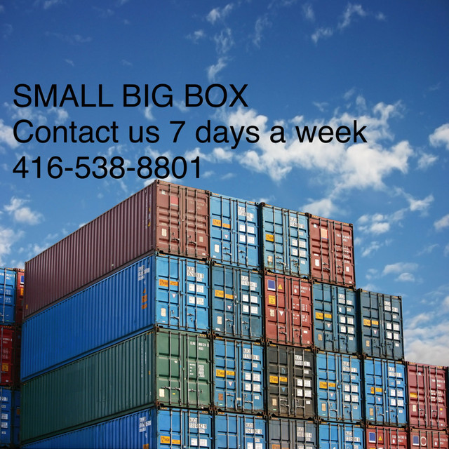 BEST SHIPPING CONTAINERS FOR YOUR STORAGE NEEDS! in Storage Containers in City of Toronto