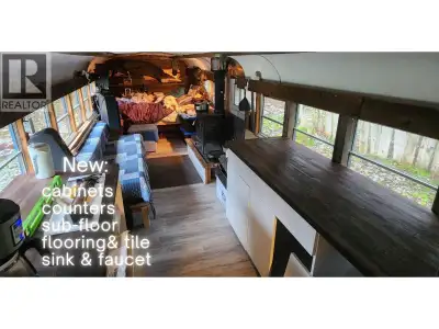 PRICE REDUCTION! 1.48 acres in the picturesque Bella Coola Valley BC. Comes with 34x8 furnished live...