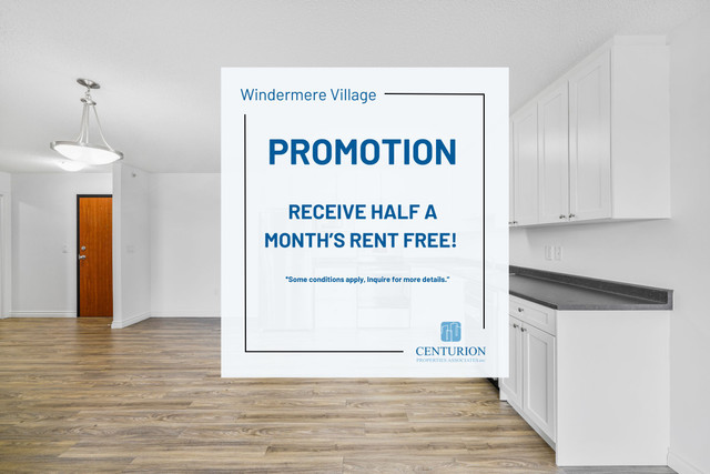 Whitelaw Lane NW | Half Month FREE | Windermere - Edmonton! in Long Term Rentals in Edmonton