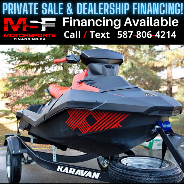 2022 SEADOO SPARK TRIXX 3UP (FINANCING AVAILABLE) in Personal Watercraft in Strathcona County - Image 2