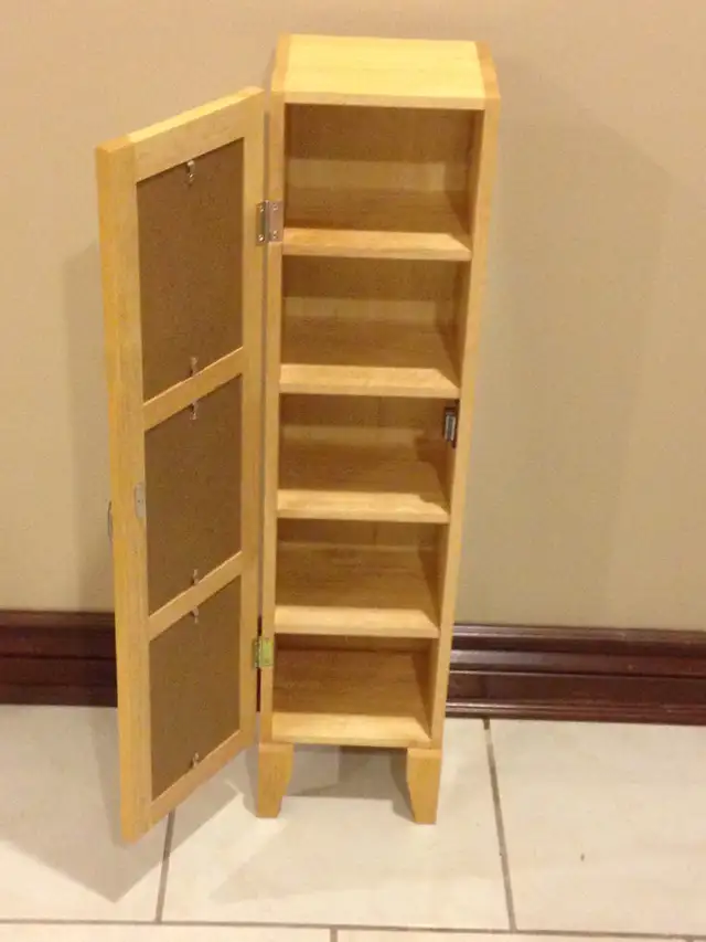 Wood CD or bathroom cabinet in Bookcases & Shelving Units in London - Image 7