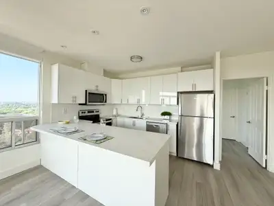 WELCOME HOME TO RIVERS EDGE! Live in luxury at our stunning high-rise buildings, offering breathtaki...