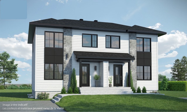 Jumelé 2 étages à vendre Saint-Marc-des-Carrières — photo 1