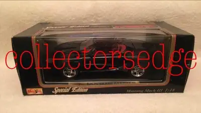 MAISTO DIECAST - SPECIAL EDITION - MUSTANG MACH lll 3 - 1:18., View more