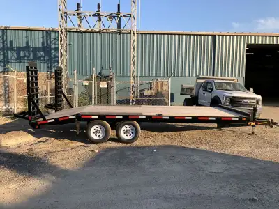 Miska 5 Ton Tandem Axle Deckover Float Trailer Made in Canada Deckover trailers, starting at just $1...
