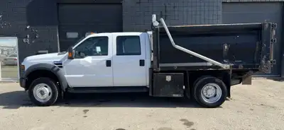 2008 Ford F-550 Super Duty DUMP TRUCK - Engine Ford Triton 6.8L V10 - Transmission Automatic - Rear...