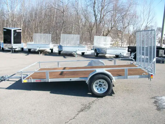 2025 K-Trail 72in. X 144in. 1 ESSIEUX 3500LB. RAMPE GALVANISE VT in Cargo & Utility Trailers in Laval / North Shore - Image 8