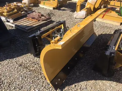 New 8' HLA 3000 Series hydraulic snow blade skid steer attachment Features: 2 Year Warranty 35° Angl...