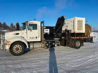 Experienced, Licensed & Insured Operators 12 ft deck with Hiab 144c4 44 ft Reach (Peterbilt) 20 ft d...