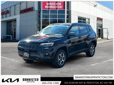 2022 Jeep Compass Trailhawk Elite Introducing the 2022 Jeep Compass Trailhawk Elite in a striking bl...