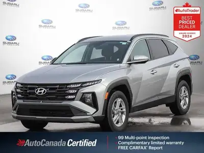 New Price! Shimmering Silver 2025 Hyundai Tucson Preferred | Awd | Heated seats | Backup cam AWD 8-S...