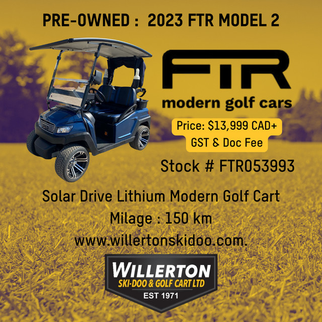 Pre-Owned Golf Carts- SALE in Golf in Edmonton - Image 2