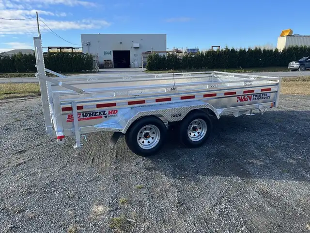 Remorque utilitaire HD, N&N, 7X16, bigwheel in Cargo & Utility Trailers in City of Montréal - Image 8