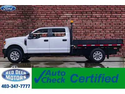 **ACCIDENT FREE - MECHANICALLY CERTIFIED** 47,646 KM This 2021 Ford F-350 4x4 Crew Cab XL Deck is po...