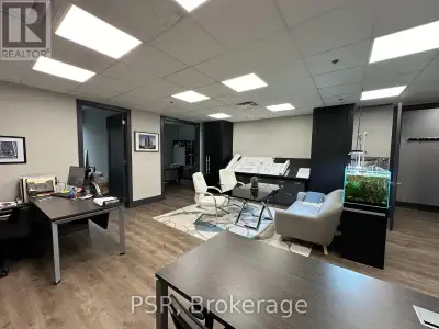 Turnkey modern office space located on the second floor at 8750 Jane St, Vaughan. This professionall...
