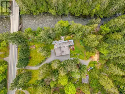 Riverfront Oasis! This 1.70-acre property in the sought-after Forbidden Plateau area sits along Brow...