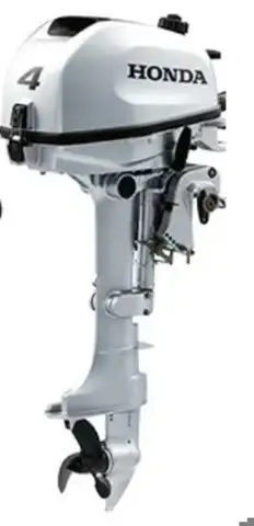 4hp, short shaft tiller, with manual start. Has an internal gas tank. 2025 Honda Marine BF4 S-TypeQu...