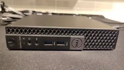 Good condition Dell Optiplex 7060 6th Gen Mini PC. Intel Quad Core i5 6500T up to 3.1GHz, 8G DDR4, 5...
