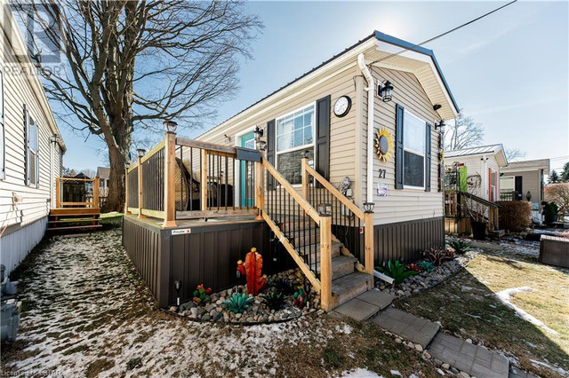 33 PITT Street Unit# 27 Port Burwell, Ontario in Houses for Sale in Woodstock