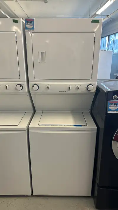 3151-Laveuse Secheuse unitized white frigidaire washer dryer, View more