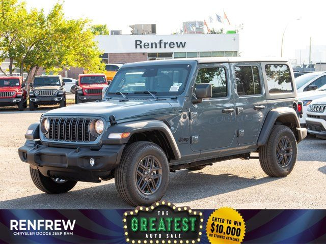 2025 Jeep Wrangler Sport S 4 Door 4x4, Heated Seats, in Cars & Trucks in Calgary
