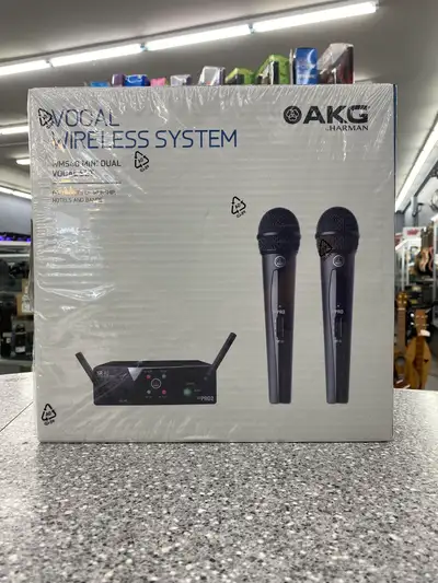 AKG WMS40 Wireless Mic System (BNIB), View more