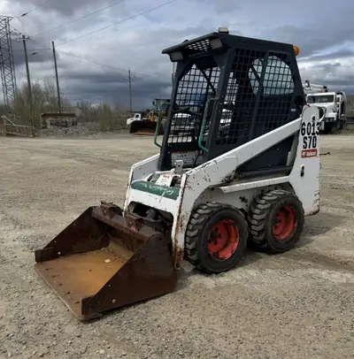 Year: 2013 Make: Bobcat Model: S70 Hours: 495 Engine: Kubota Diesel Horsepower: 26hp Tire Size: 23x8...