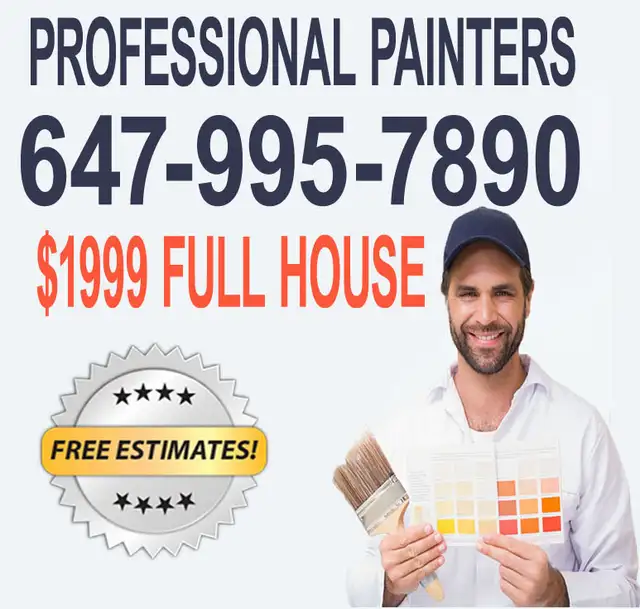$99 Room PROFESSIONAL PAINTERS 289.278.0807 in Painting & Paint Supplies in Hamilton - Image 2