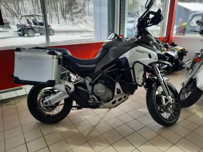 The 2016 Ducati Multistrada 1200 Enduro is a purpose-built adventure touring motorcycle designed to...