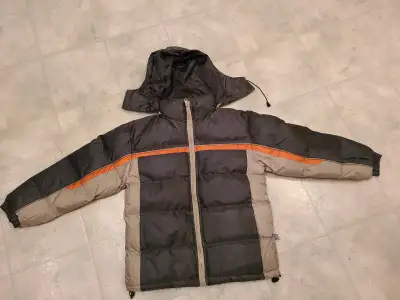New youth boy winter jacket with hood Size 8/10, View more