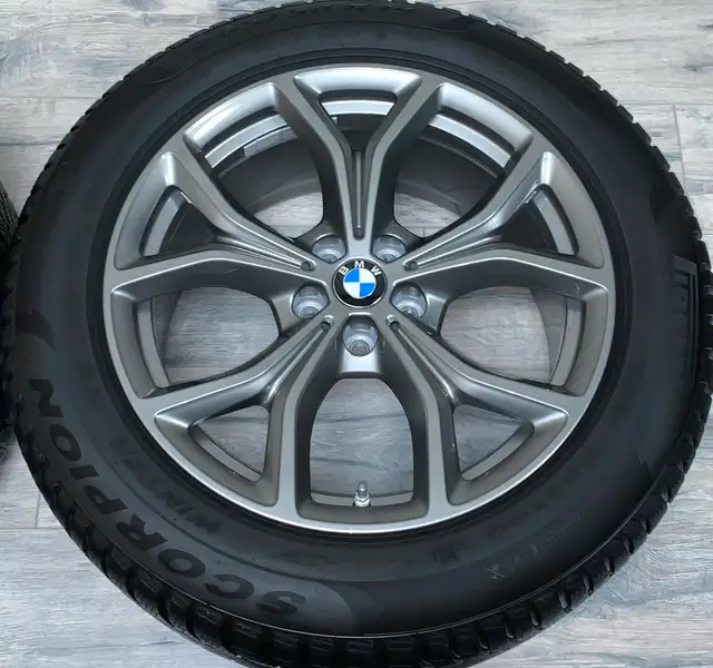2022 BMW X5 / X6 19" OEM Rims, TPMS & RF Winter Tires*BRAND NEW* in Tires & Rims in Markham / York Region - Image 5